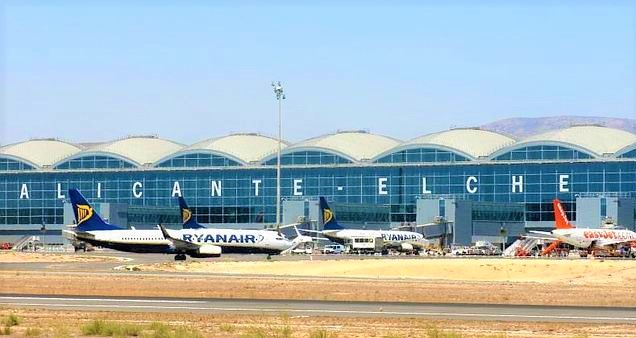Post Brexit hassles continue - 40  British  ex-pats  sent   back  on  aircraft  to  UK  from  Spanish  Alicante-Elche  airport .